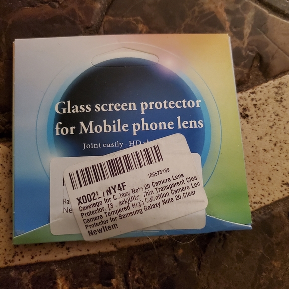 5/25 Glass Screen Protector For Mobile Phone Lens Samsung Note 20 NEW - Picture 2 of 2